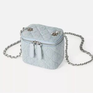 Ahdorned Quilted Mini Crossbody Bag NEW!